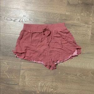 Pink shorts